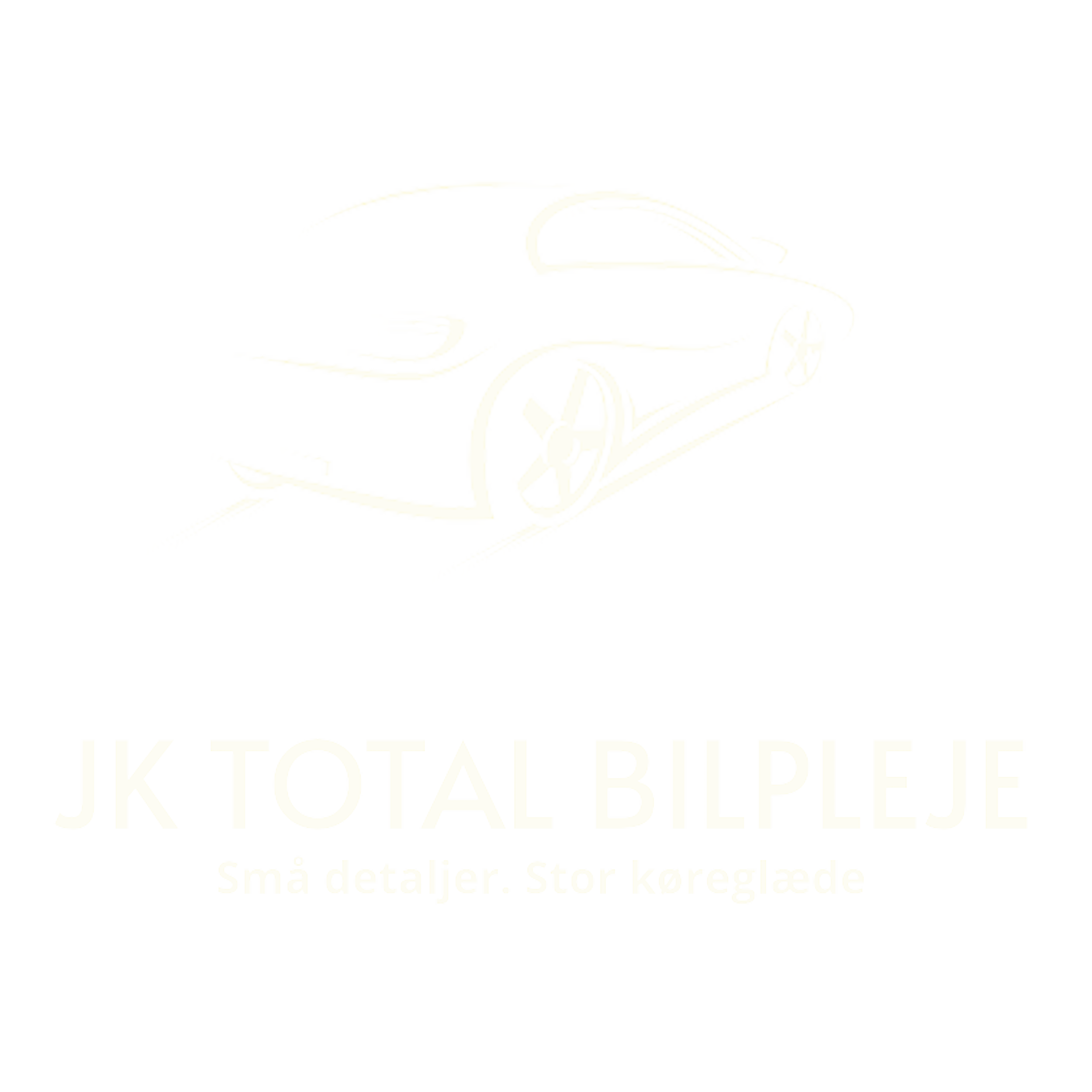 JK Total bilpleje hvid
